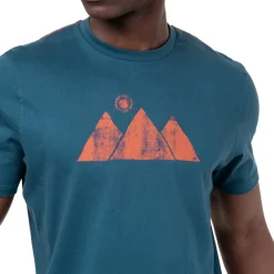 Mountain Equipment T-Shirts & Baselayers-Mens Mountain Sun Tee - Majolica Blue