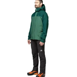 Mountain Equipment Waterproof Jackets-Mens Nanda Devi Jacket - Chili Red-Merlot