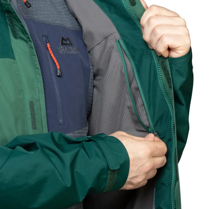 Mountain Equipment Waterproof Jackets-Mens Nanda Devi Jacket - Chili Red-Merlot