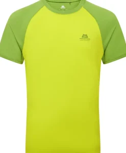 Mountain Equipment T-Shirts & Baselayers-Mens Nava Crew - Vine-Cactus