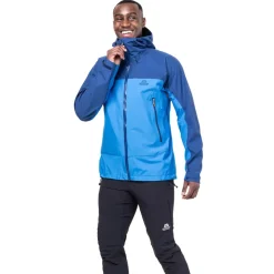 Mountain Equipment Waterproof Jackets-Mens Odyssey Jacket - Atlantic-Admiral