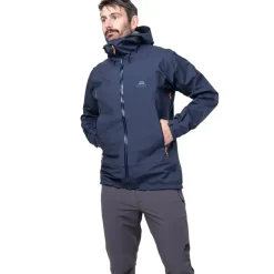 Mountain Equipment Waterproof Jackets-Mens Odyssey Jacket - Chili Red