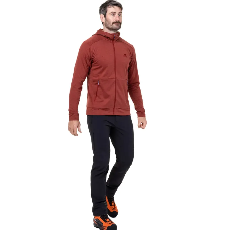 Mountain Equipment Fleece & Mid Layer-Mens Oracool Hooded Jacket - Cosmos
