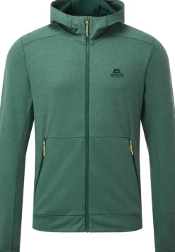 Mountain Equipment Fleece & Mid Layer-Mens Oracool Hooded Jacket - Pine