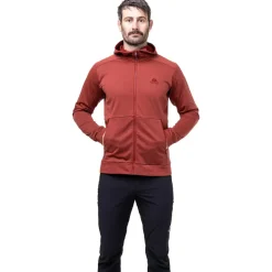 Mountain Equipment Fleece & Mid Layer-Mens Oracool Hooded Jacket - Pine