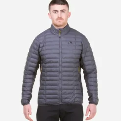 Mountain Equipment Insulated Jackets-Mens Particle Jacket - Anvil-Obsidian