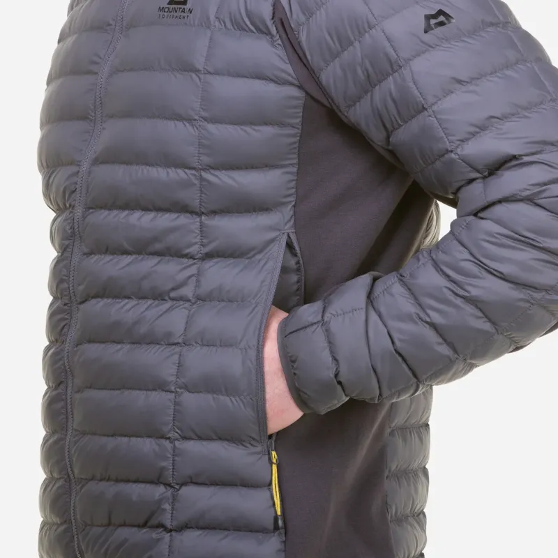 Mountain Equipment Insulated Jackets-Mens Particle Jacket - Anvil-Obsidian