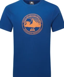 Mountain Equipment T-Shirts & Baselayers-Mens Roundel Tee - Admiral Blue