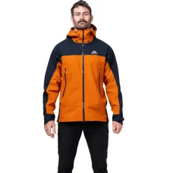 Mountain Equipment Waterproof Jackets-Mens Saltoro Jacket - Mykonos-Majolica