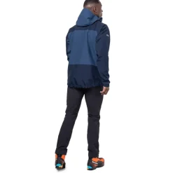 Mountain Equipment Waterproof Jackets-Mens Saltoro Jacket - Dusk-Cosmos