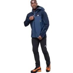 Mountain Equipment Waterproof Jackets-Mens Saltoro Jacket - Dusk-Cosmos