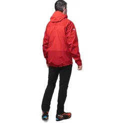 Mountain Equipment Waterproof Jackets-Mens Saltoro Jacket - Imperial Red-Crimson