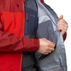 Mountain Equipment Waterproof Jackets-Mens Shigri Jacket - Dusk-Cosmos