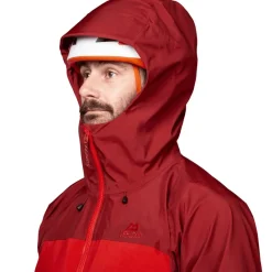 Mountain Equipment Waterproof Jackets-Mens Shigri Jacket - Admiral Blue