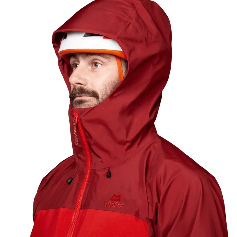 Mountain Equipment Waterproof Jackets-Mens Shigri Jacket - Admiral Blue