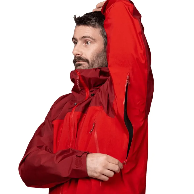 Mountain Equipment Waterproof Jackets-Mens Shigri Jacket - Admiral Blue
