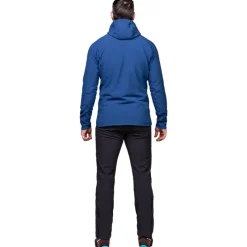 Mountain Equipment Fleece & Mid Layer-Mens Shroud Hooded Jacket - Cardinal-Admiral
