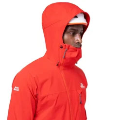 Mountain Equipment Softshell Jackets-Mens Squall Hooded Jacket - Cactus