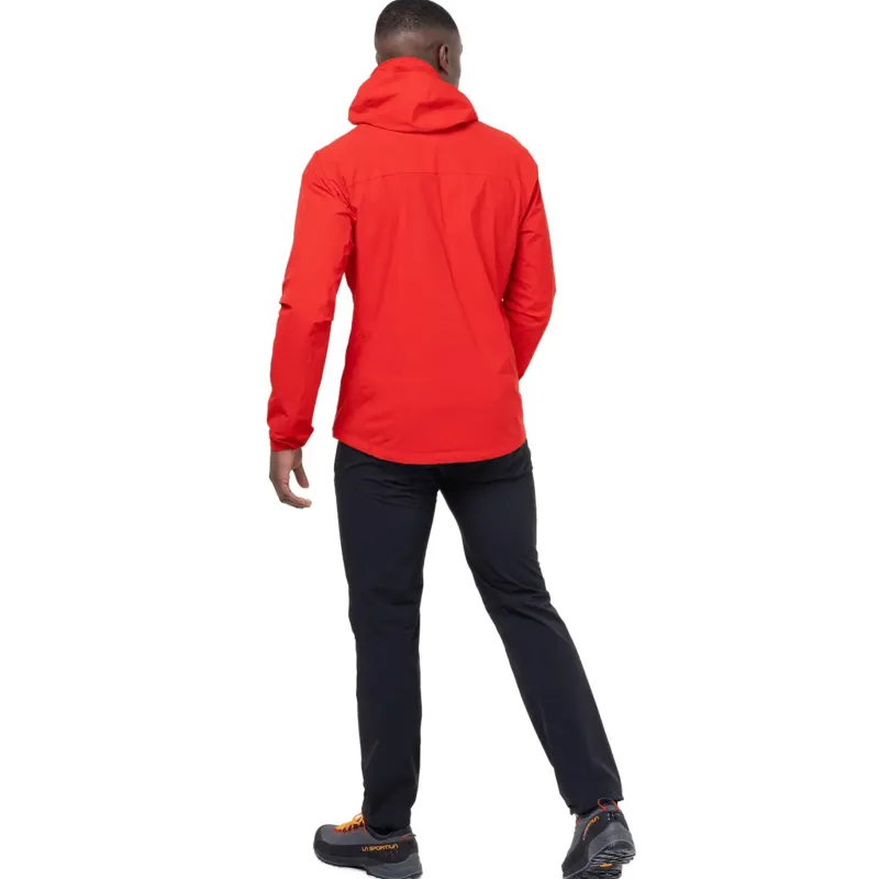 Mountain Equipment Softshell Jackets-Mens Squall Hooded Jacket - Cosmos
