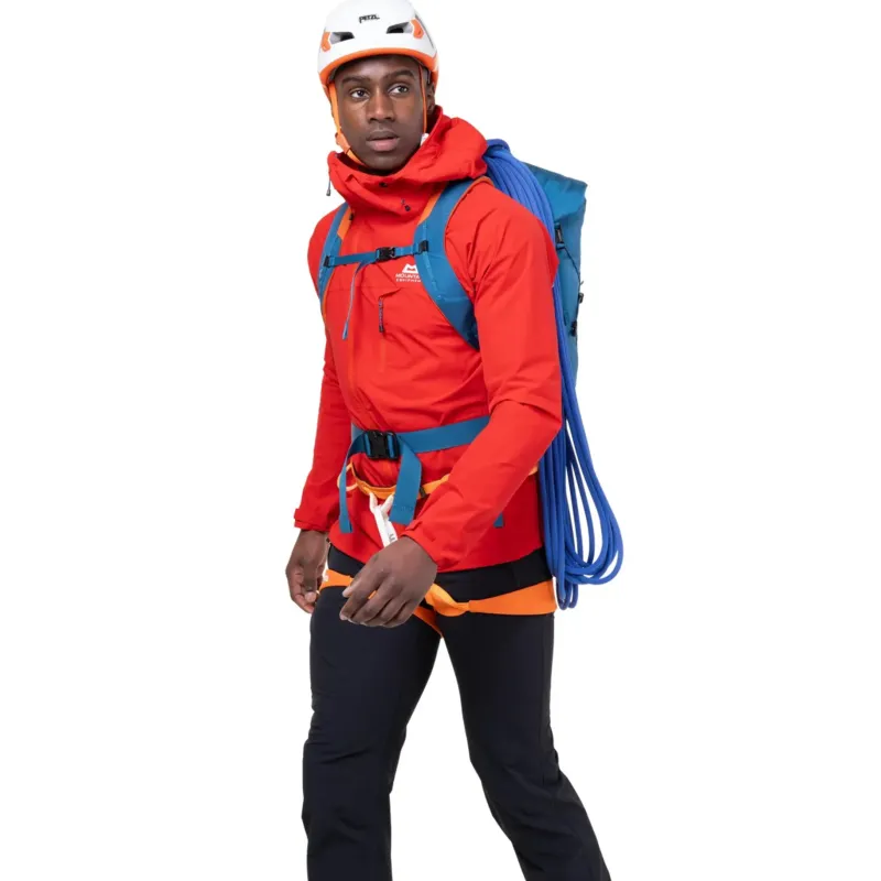 Mountain Equipment Softshell Jackets-Mens Squall Hooded Jacket - Cosmos