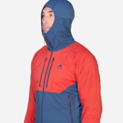 Mountain Equipment Fleece & Mid Layer-Mens Switch Pro Hooded Jacket - Mykonos-Majolica