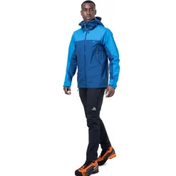 Mountain Equipment Waterproof Jackets-Mens Tacul Jacket - Cosmos-Admiral