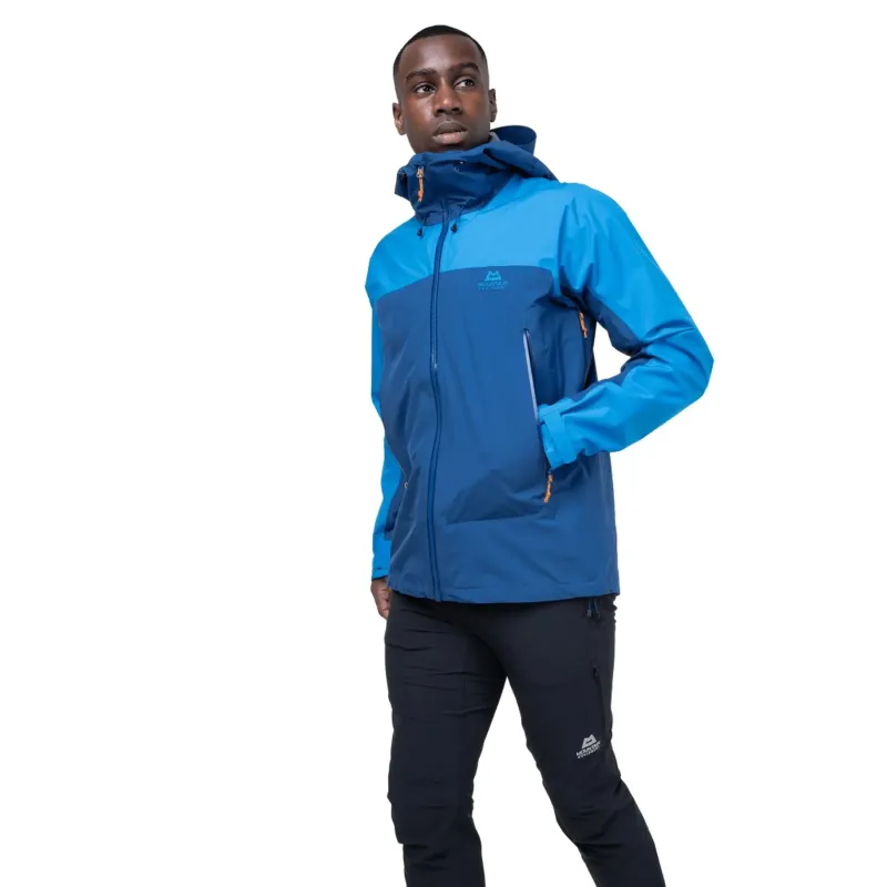 Mountain Equipment Waterproof Jackets-Mens Tacul Jacket - Admiral-Atlantic