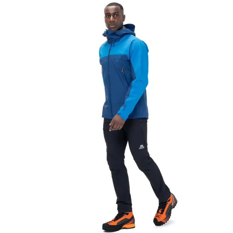 Mountain Equipment Waterproof Jackets-Mens Tacul Jacket - Admiral-Atlantic