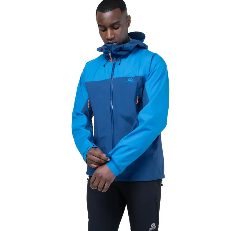 Mountain Equipment Waterproof Jackets-Mens Tacul Jacket - Admiral-Atlantic