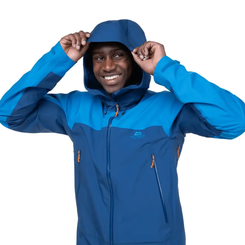 Mountain Equipment Waterproof Jackets-Mens Tacul Jacket - Admiral-Atlantic