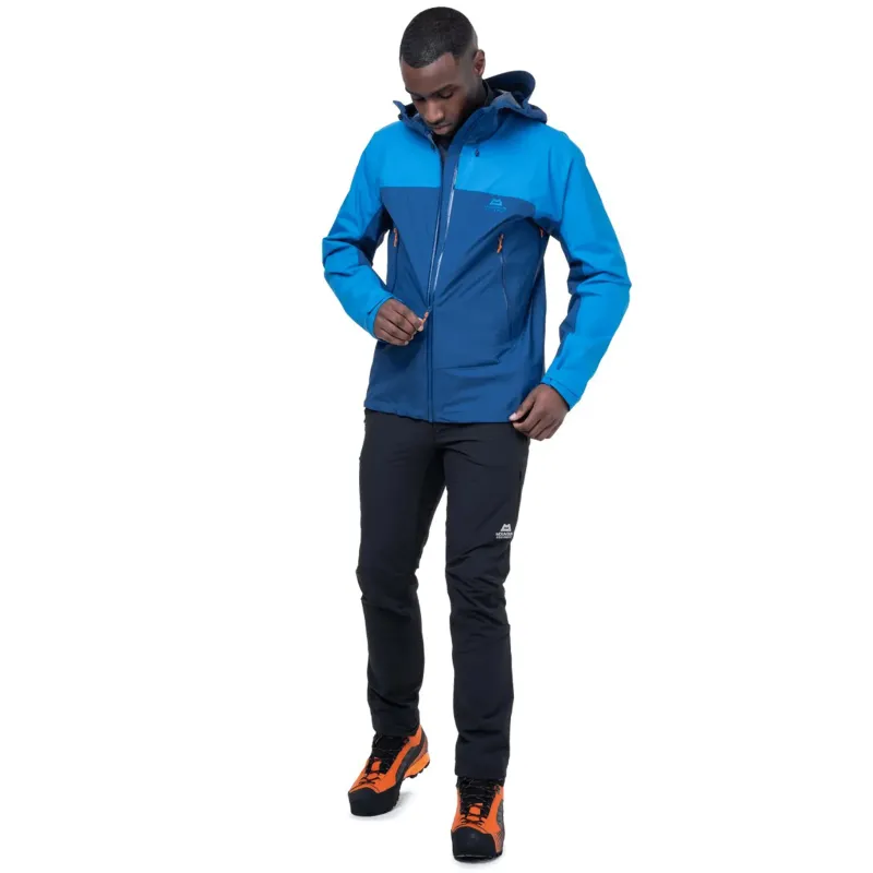 Mountain Equipment Waterproof Jackets-Mens Tacul Jacket - Admiral-Atlantic