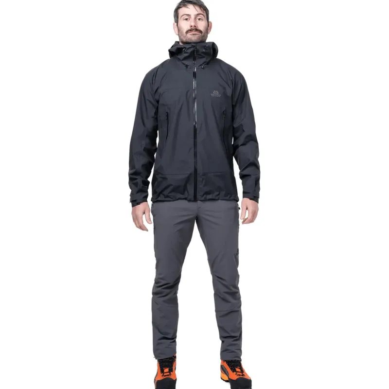 Mountain Equipment Waterproof Jackets-Mens Tacul Jacket - Black