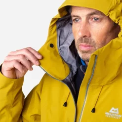 Mountain Equipment Waterproof Jackets-Mens Tupilak Jacket - Cardinal Orange