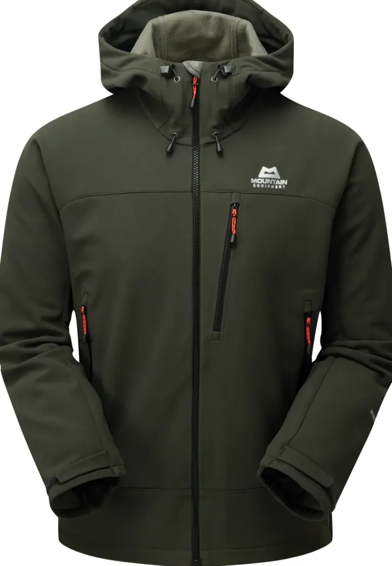 Mountain Equipment Softshell Jackets-Mens Vulcan Jacket - Graphite