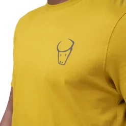 Mountain Equipment T-Shirts & Baselayers-Mens Yorik On Wire Tee - Etruscan Red
