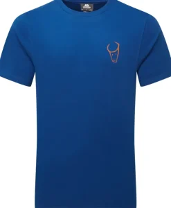 Mountain Equipment T-Shirts & Baselayers-Mens Yorik On Wire Tee - Admiral Blue