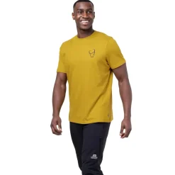 Mountain Equipment T-Shirts & Baselayers-Mens Yorik On Wire Tee - Cactus