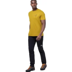 Mountain Equipment T-Shirts & Baselayers-Mens Yorik On Wire Tee - Cactus