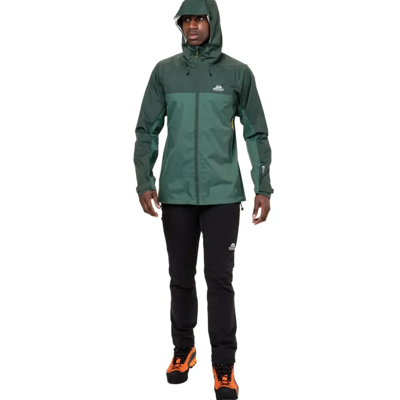 Mountain Equipment Waterproof Jackets-Mens Zeno Jacket - Chili Red-Merlot