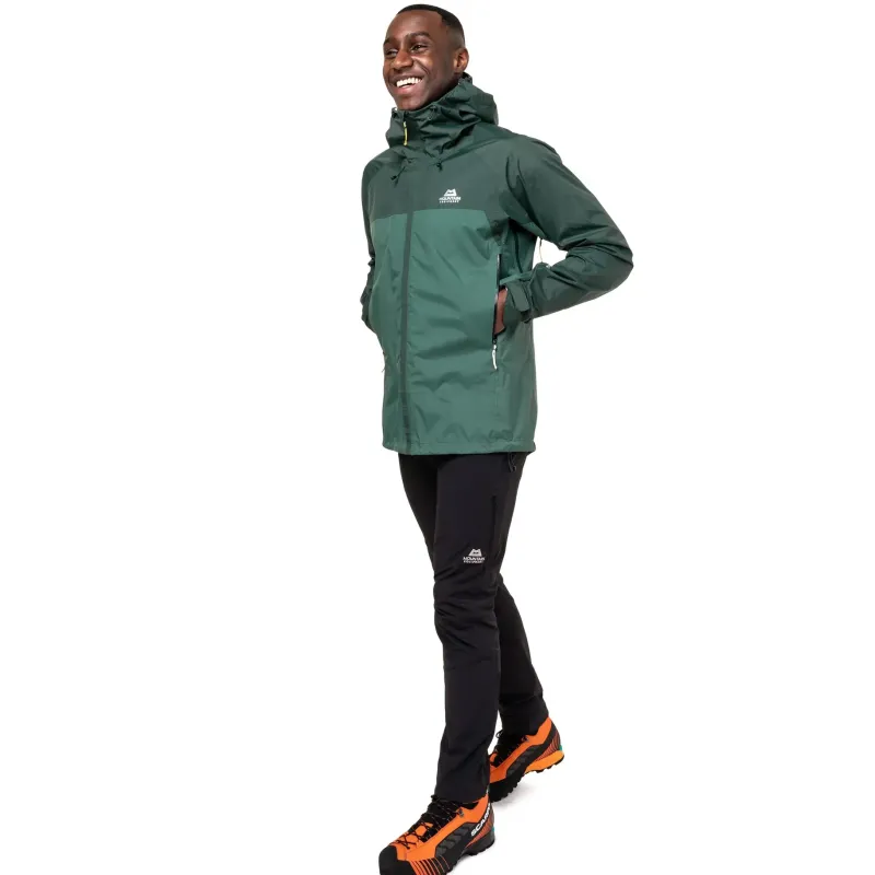 Mountain Equipment Waterproof Jackets-Mens Zeno Jacket - Chili Red-Merlot