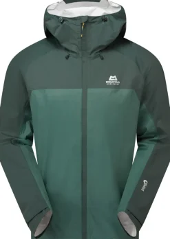Mountain Equipment Waterproof Jackets-Mens Zeno Jacket - Fern-Pine