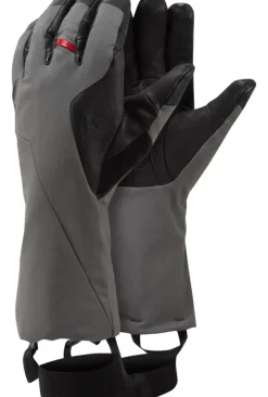 Mountain Equipment Gloves-Super Couloir Gauntlets - Shadow-Black