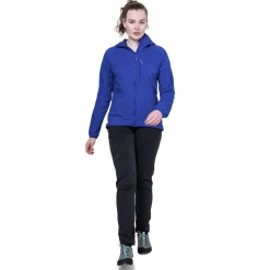 Mountain Equipment Softshell Jackets-Womens Aerotherm Jacket - Vivid Blue