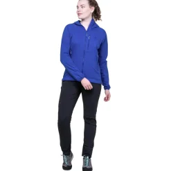 Mountain Equipment Softshell Jackets-Womens Aerotherm Jacket - Blue Nights