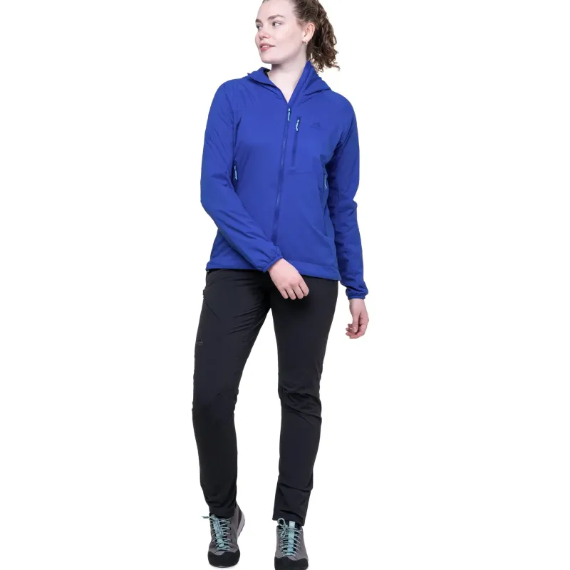 Mountain Equipment Softshell Jackets-Womens Aerotherm Jacket - Blue Nights