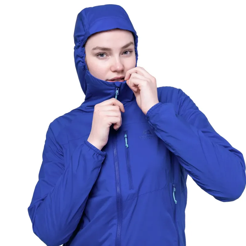 Mountain Equipment Softshell Jackets-Womens Aerotherm Jacket - Blue Nights