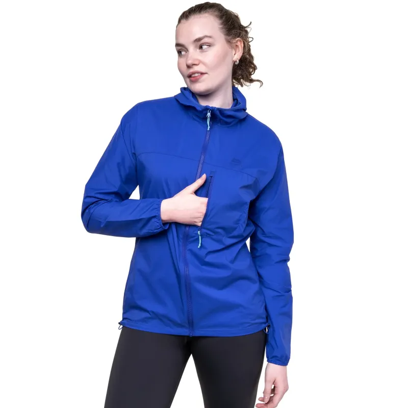 Mountain Equipment Softshell Jackets-Womens Aerofoil Hooded Jacket - Jade