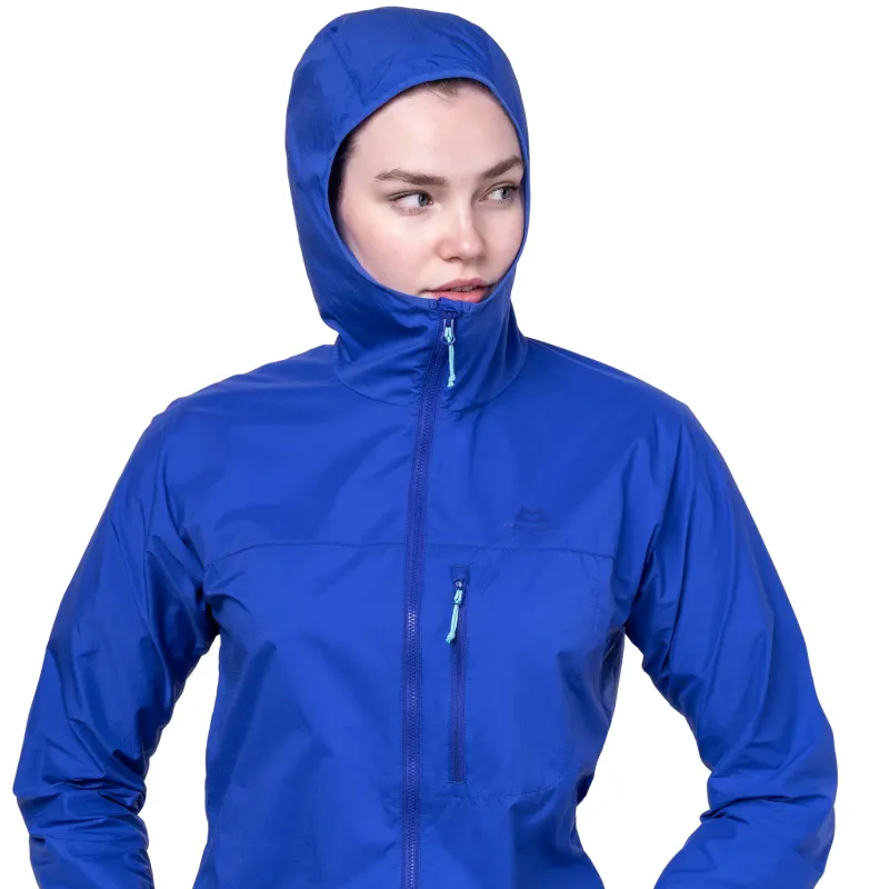 Mountain Equipment Softshell Jackets-Womens Aerofoil Hooded Jacket - Jade