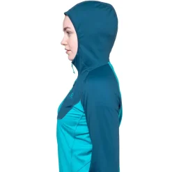 Mountain Equipment Fleece & Mid Layer-Womens Aiguille Hooded Top - Sage