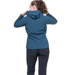 Mountain Equipment Softshell Jackets-Womens Arrow Hooded Jacket - Dusk-Topaz